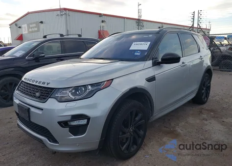 2018 Land Rover Discovery Sport Hse from USA, damaged, VIN SALCR2RX7JH730109